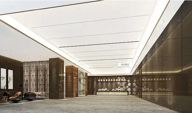د سینګار ماربل دیوال پینل PVC / PAT فلم